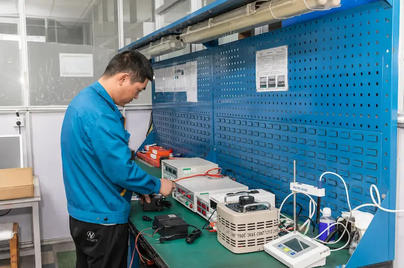 Component testing laboratory