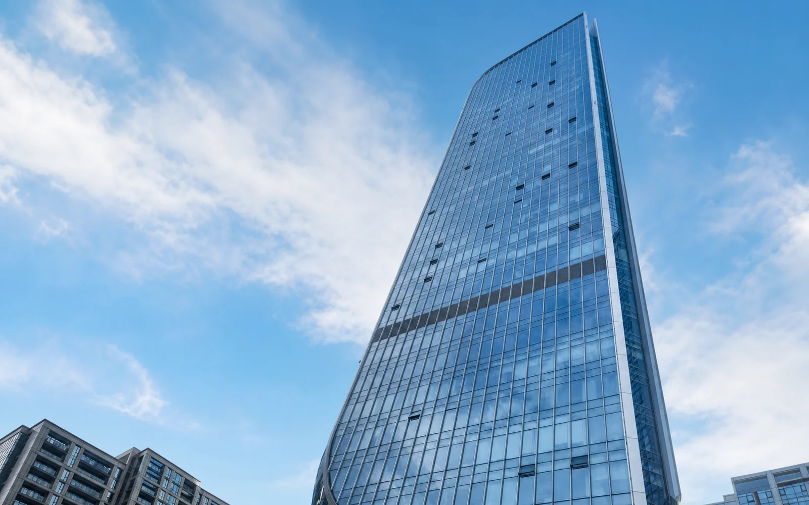 Modern office building representing MuphoenixEco's coordinated business platform