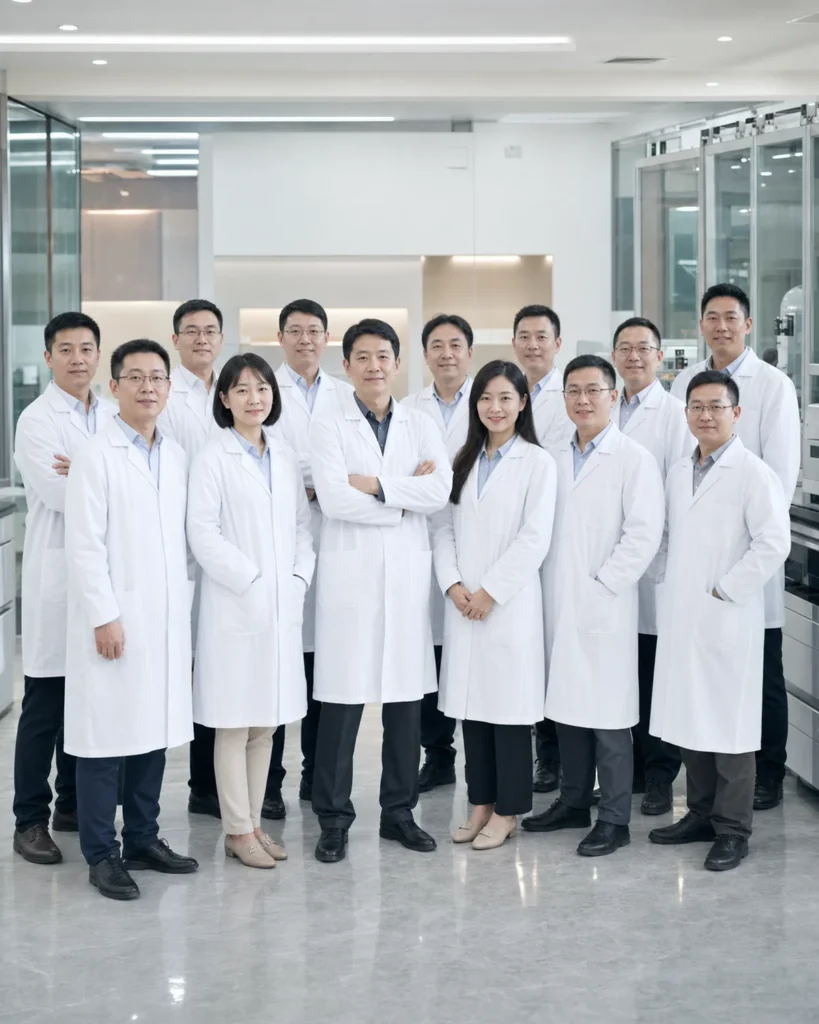 Representative international water technology team
